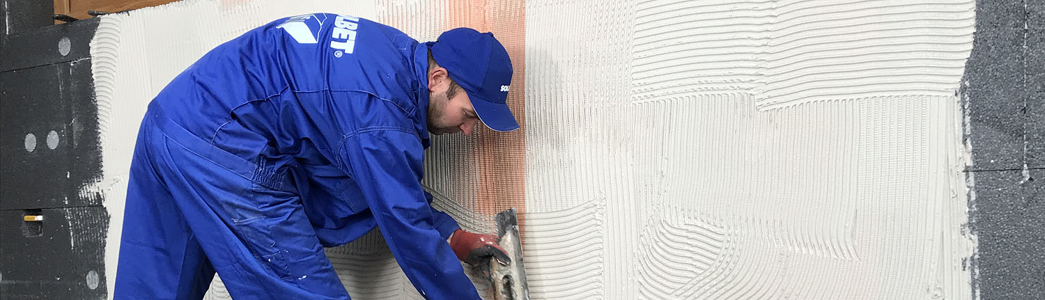 Wykonania warstwy zbrojonej w systemie ociepleń SOLBET TERMO