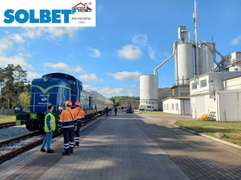 Dostawy surowców koleją!